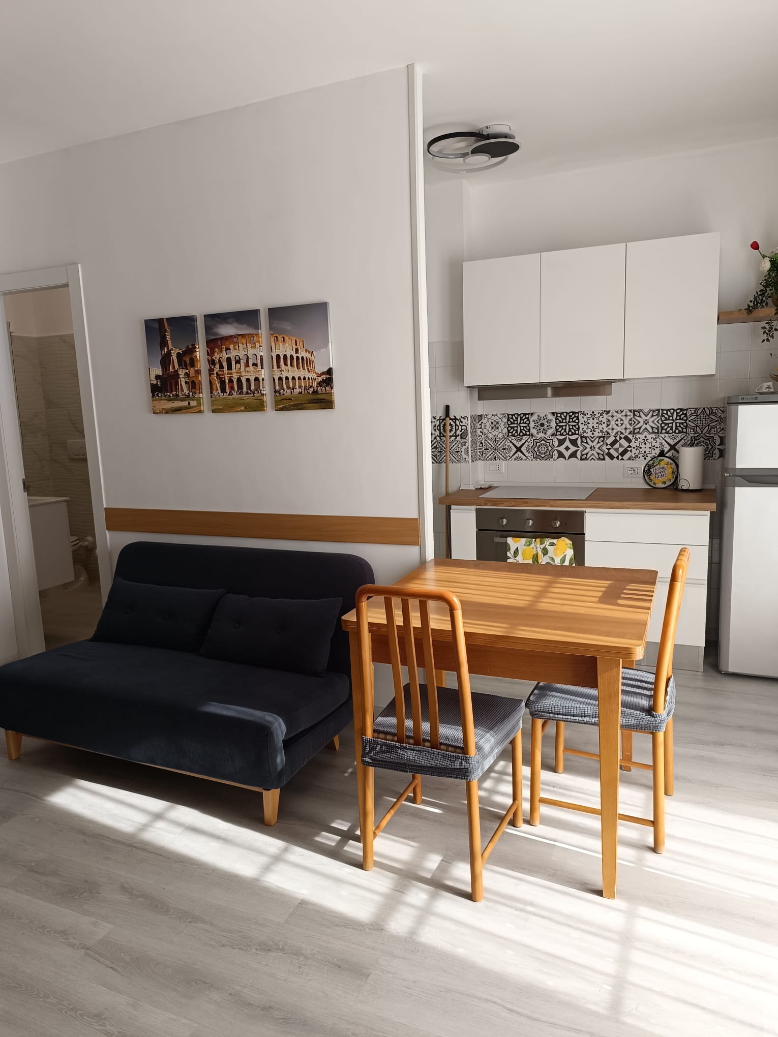 Dettaglio Soggiorno - Arredamento Moderno